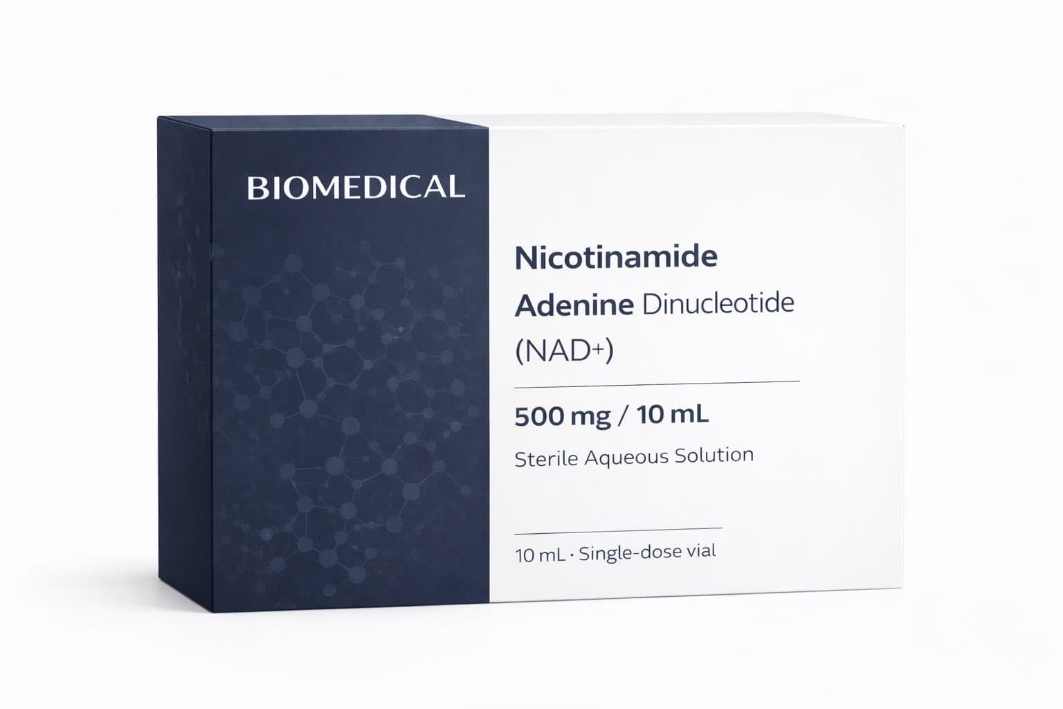 Nicotinamide adenine dinucleotide sterile aqueous solution 500mg/10ml - 1